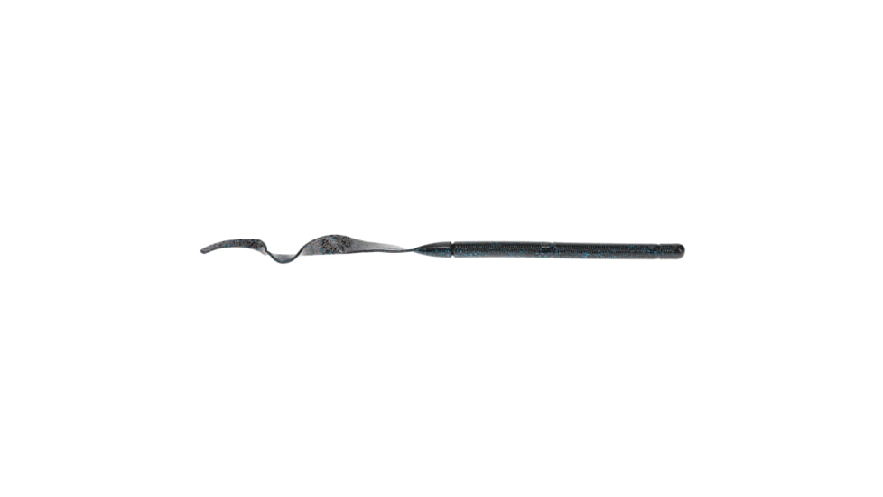 Strike King Zeus Worm 12in, Black and Blue, 12in, PPPW12-2