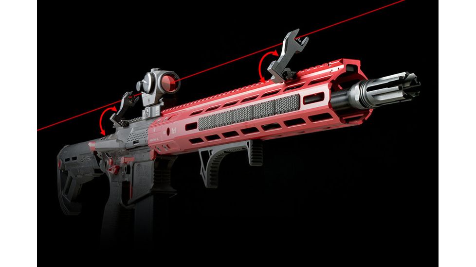 Strike SISIDEWINDER Sidewinder Iron Sights AR-15 Black