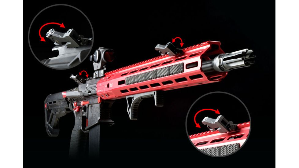 Strike SISIDEWINDER Sidewinder Iron Sights AR-15 Black