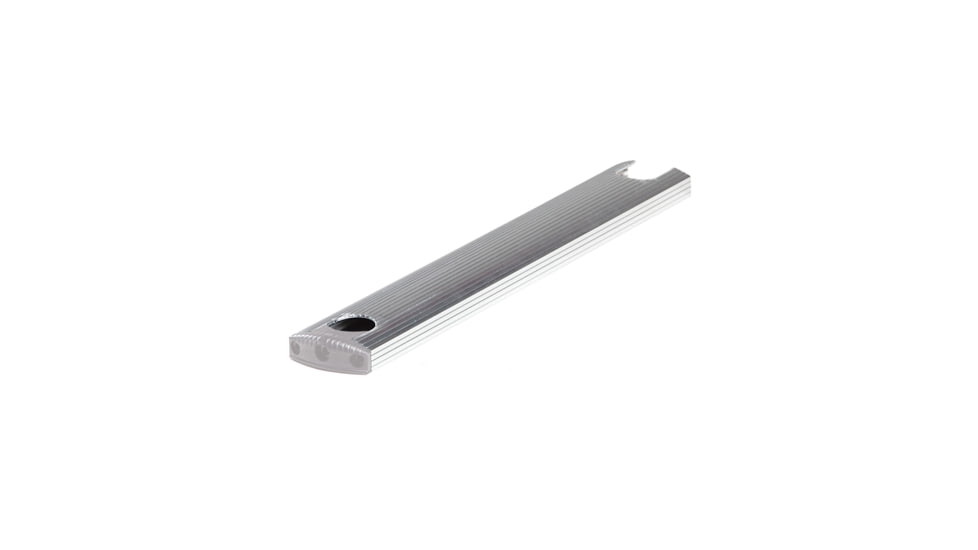 Stromberg Carlson Universal Exterior RV Ladder Drilled-Out Aluminum Tread, End Caps And Screws, Silver, 8540-NT
