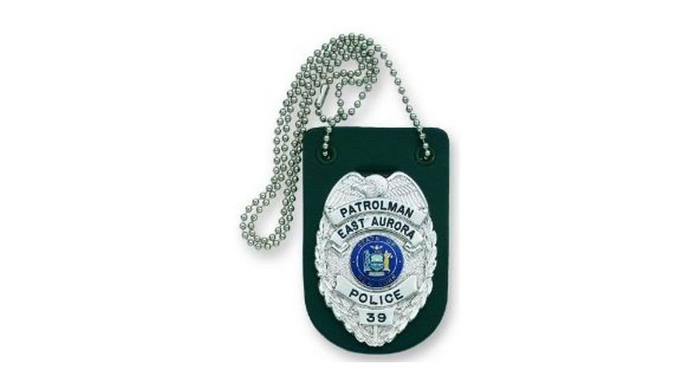 Strong Leather Company Badge Holder For Neck W/chain - 71900-0002