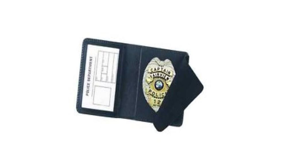 Strong Leather Company Clip-on Badge Holder -snap - 71227-0002