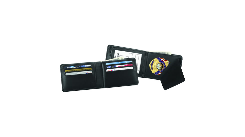 Strong Leather Company Horizontal Hidden Badge Wallet, 78500-5802