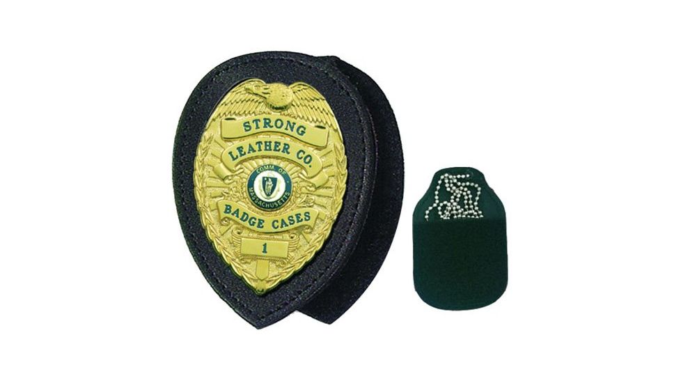 Strong Leather Company - Recessed Badge Holders For Neck Or Belt - 811X7-2442