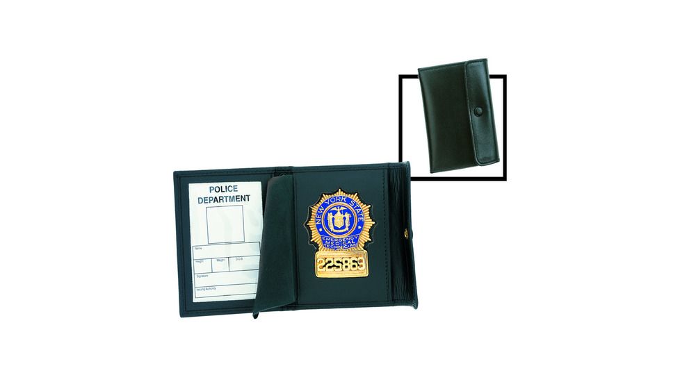 Strong Leather Company Recessed Snap Badge Case - 74450-0182