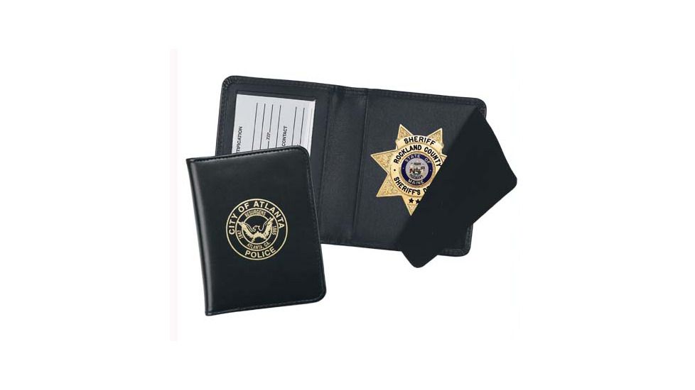 Strong Leather Company - Side Open Double ID Badge Case - Duty