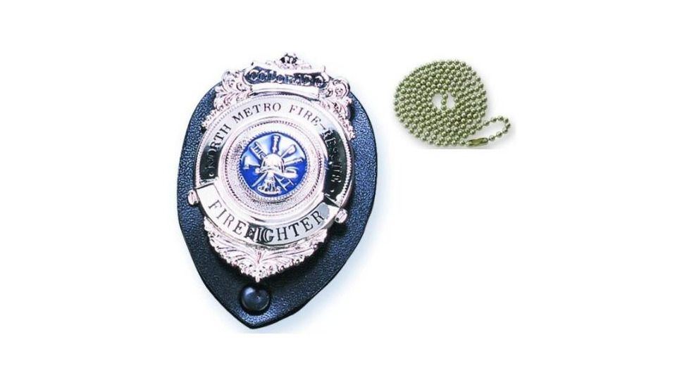 Strong Leather Company Snap Closure/clipon Badge Hldr - 71207-0002