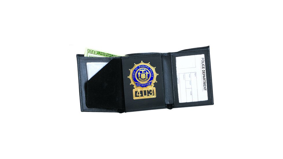 Strong Leather Company Tri-fold Badge Wallet 983 - 79800-9832