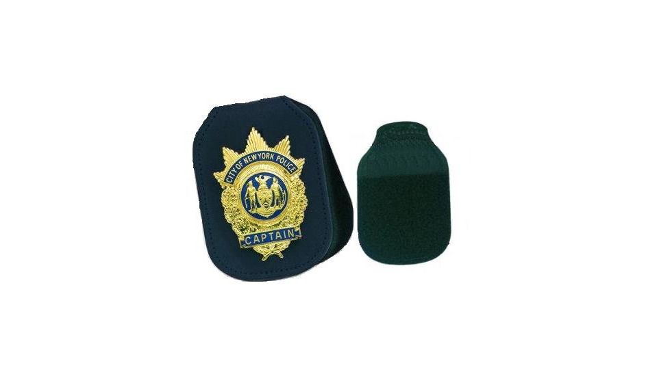 Strong Leather Company - Velcro Clip On Badge Holder