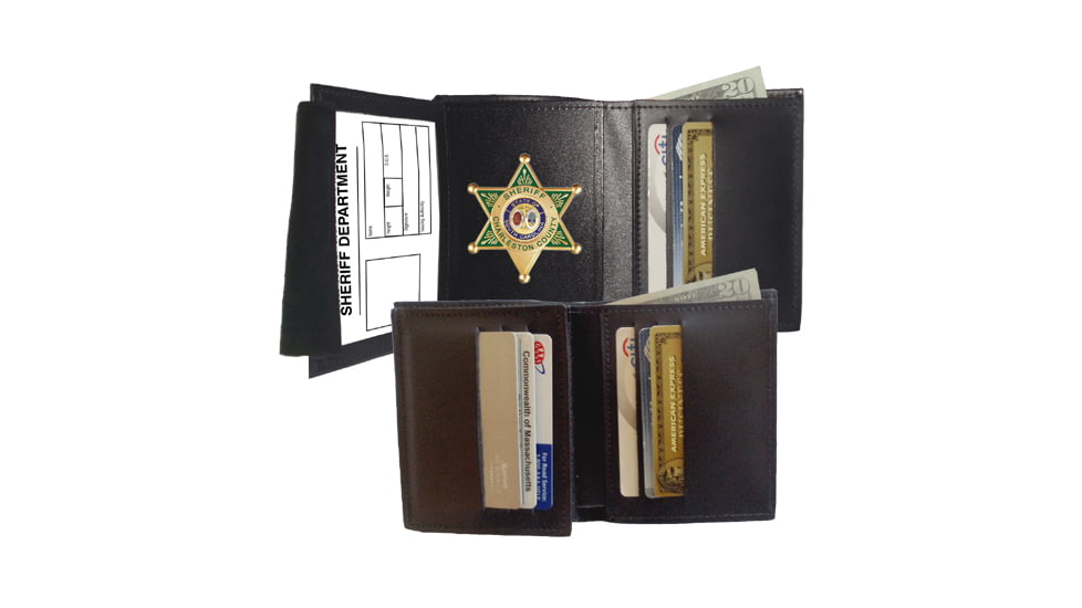 Strong Leather Deluxe Hidden Badge Wallet - 89520-3462