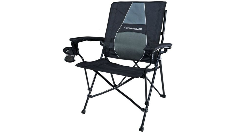 Strongback Elite Chair-Grey/Black