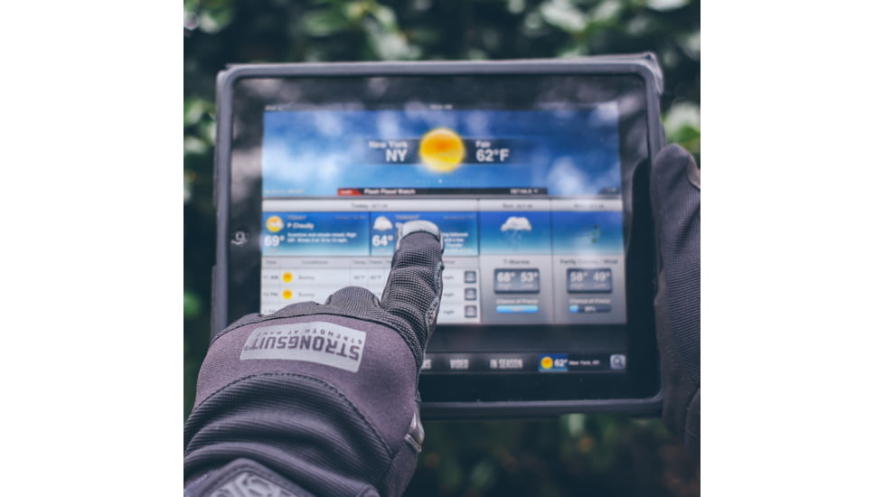 StrongSuit General Utility Gloves, Black, Small 50300-S