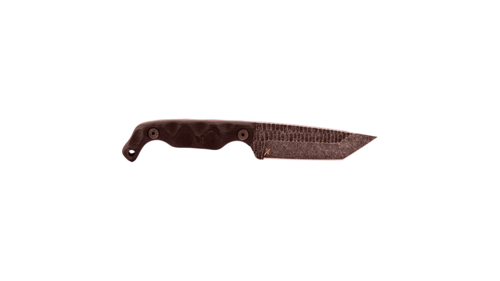 Stroup Knives BRAVO 5, Fixed Blade Knife, 3.5