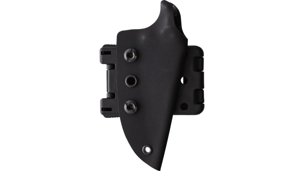 Stroup Knives Mini Mod 1 OD Green Fixed Blade Knife, 6.75in Overall, 3in Black Stonewash 1095HC Steel Blade, OD Green Sculpted G10 Handle, Kydex Sheath, MINI1-ODG-G10-S