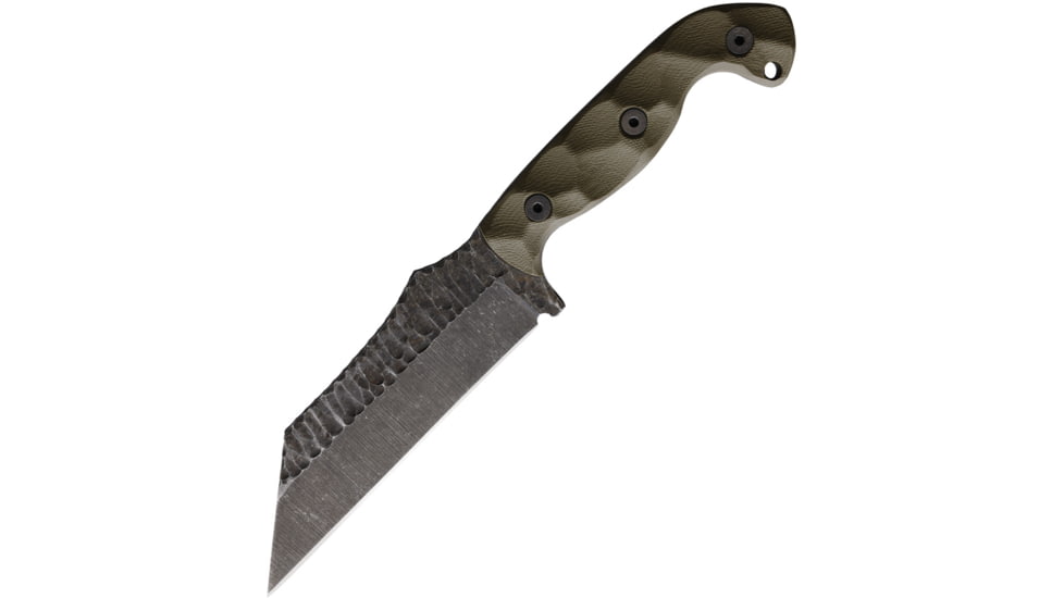 Stroup Knives TU3 Fixed Blade OD Green