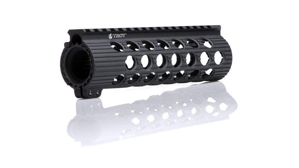 Troy 7.2in TRX Extreme CARBINE Battle Rail - Black STRX-ELI-C7BT-01