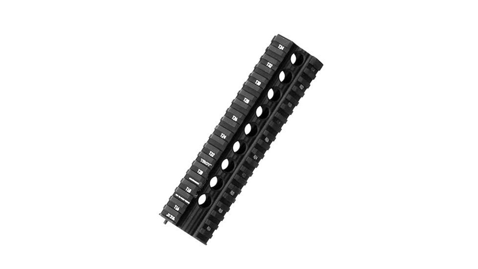 Troy 9in TRX Standard Battle Rail - Black STRX-STA-F9BT-00