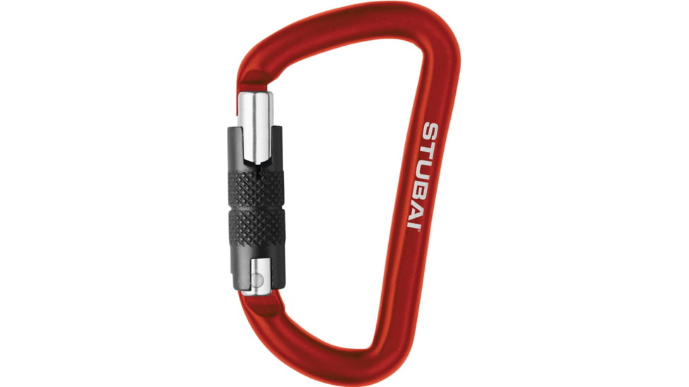 Stubai Accessory Twist Lock Carabiner, Red, 977931