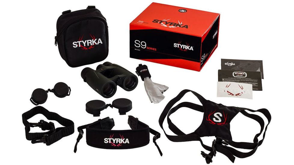 Styrka 15x56mm S9 Roof Prism Waterproof Binocular,Green ST-39920
