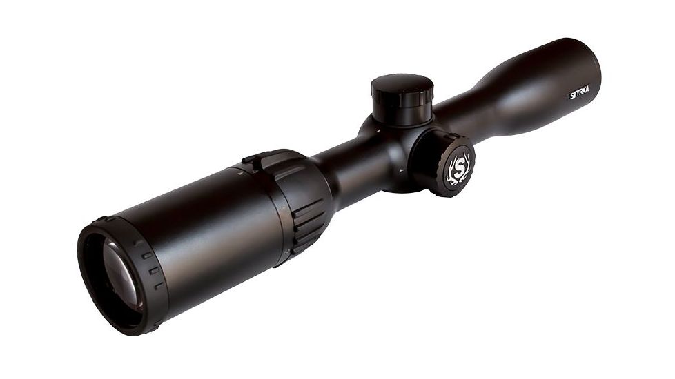 EDEMO Styrka 2-7x32mm S3 Shotgun Rifle Scope, Black, Plex Reticle ST-91010, EDEMO1