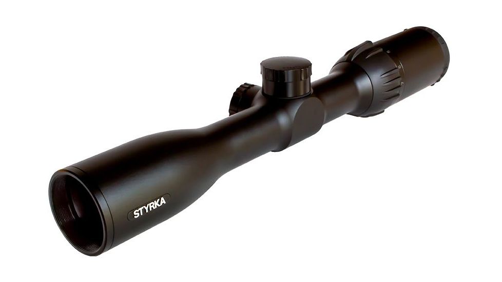 EDEMO Styrka 2-7x32mm S3 Shotgun Rifle Scope, Black, Plex Reticle ST-91010, EDEMO1