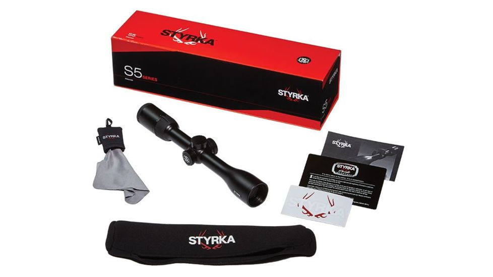 Styrka 3-9x40mm S5 Rifle Scope w/Side Focus,Black,BDC Reticle ST-93032