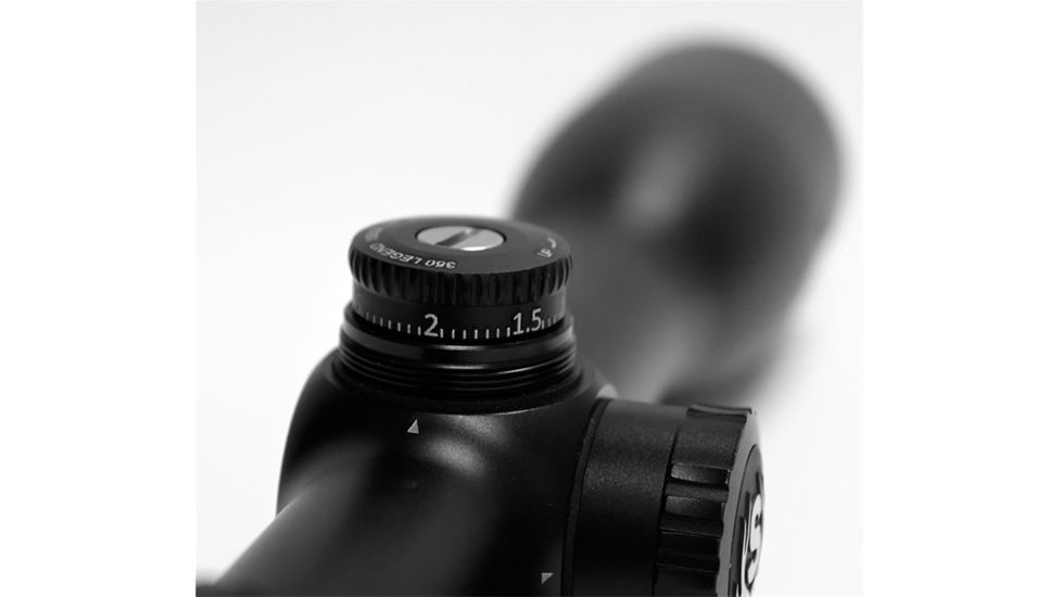 Styrka S3 Rifle Scope, 3-9x40mm, 1in, Second Focal Plane, Plex, 350 Legend Cartridge, Matte Black, Black ST-00340