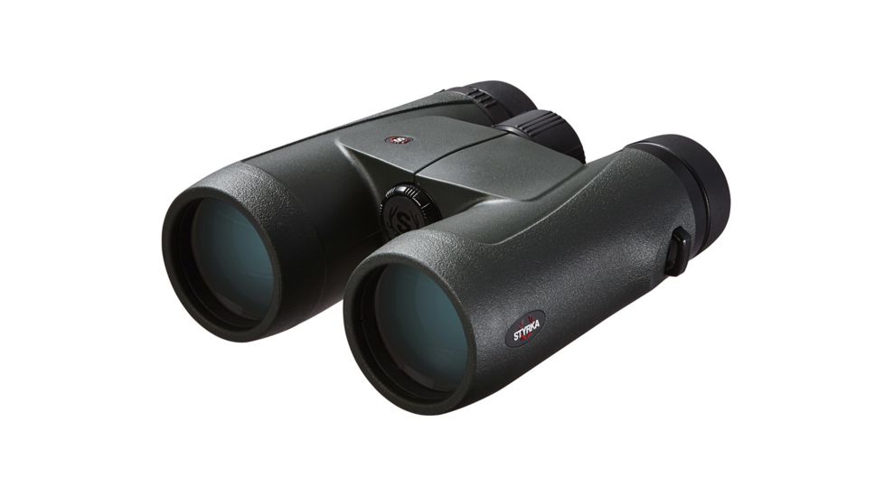 Styrka S5 10x42mm Binocular, 5.56x5.06x2.13in, Green ST-35504