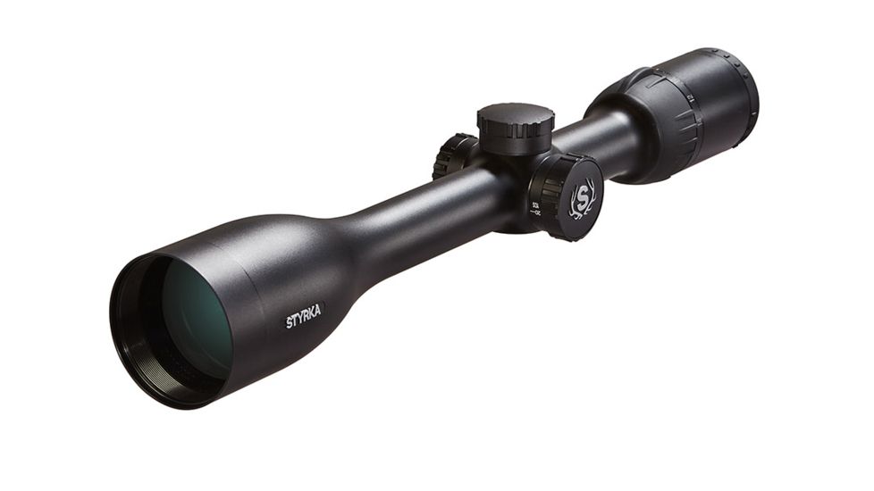 Styrka S5 Series 4.5-14x44mm Waterproof Rifle Scope w/Side Focus,Black,Plex Reticle ST-93040