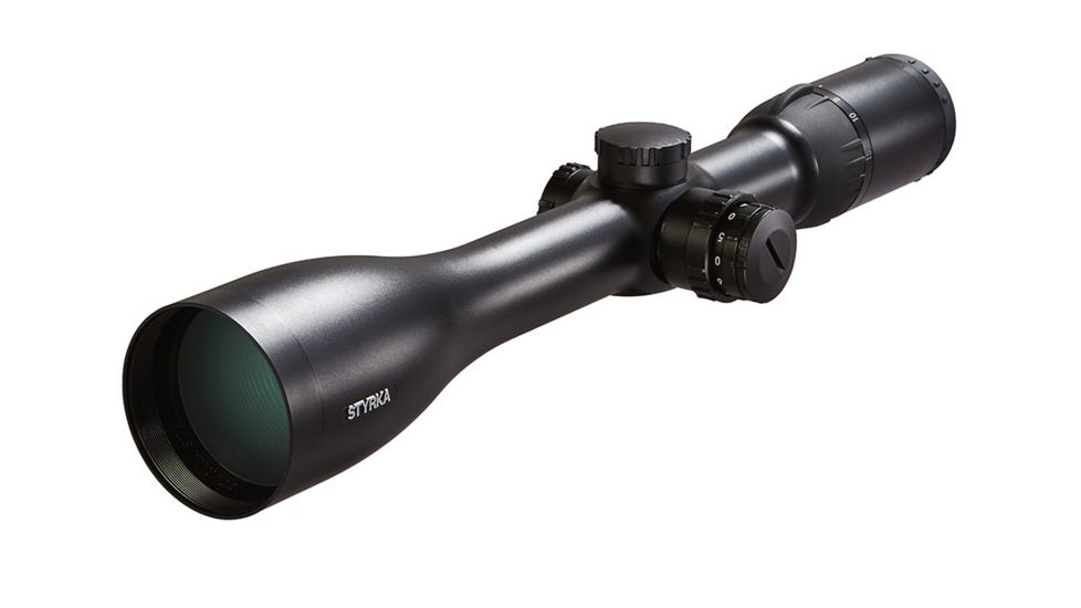 Styrka S7 Series 2.5-15x50mm Waterproof Rifle Scope w/Side ocus,Black,Illuminated Mil-Dot Reticle ST-95041