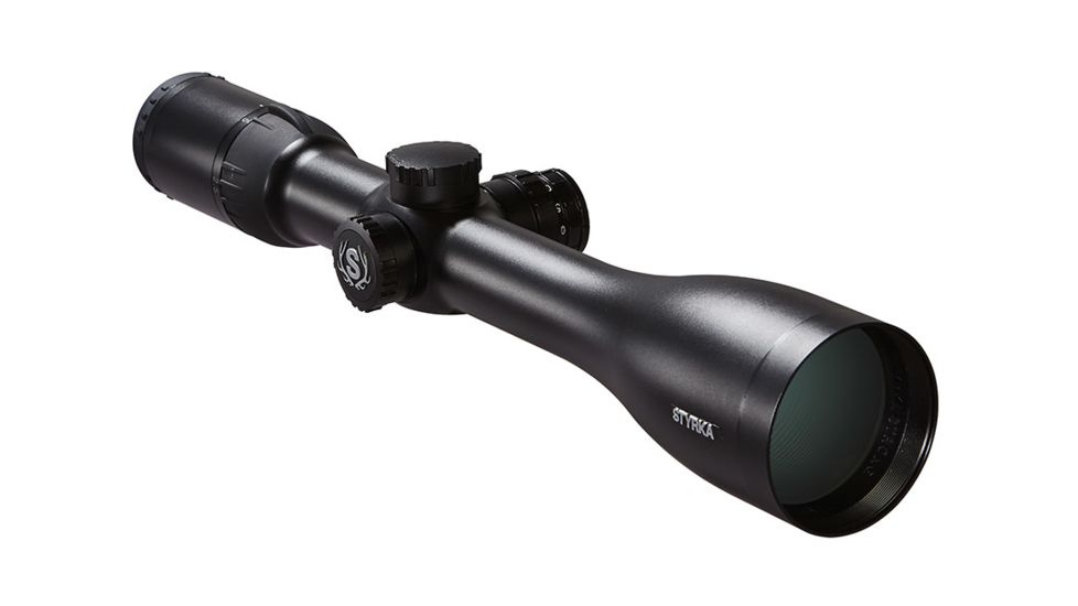 Styrka S7 Series 2.5-15x50mm Waterproof Rifle Scope w/Side ocus,Black,Illuminated Mil-Dot Reticle ST-95041