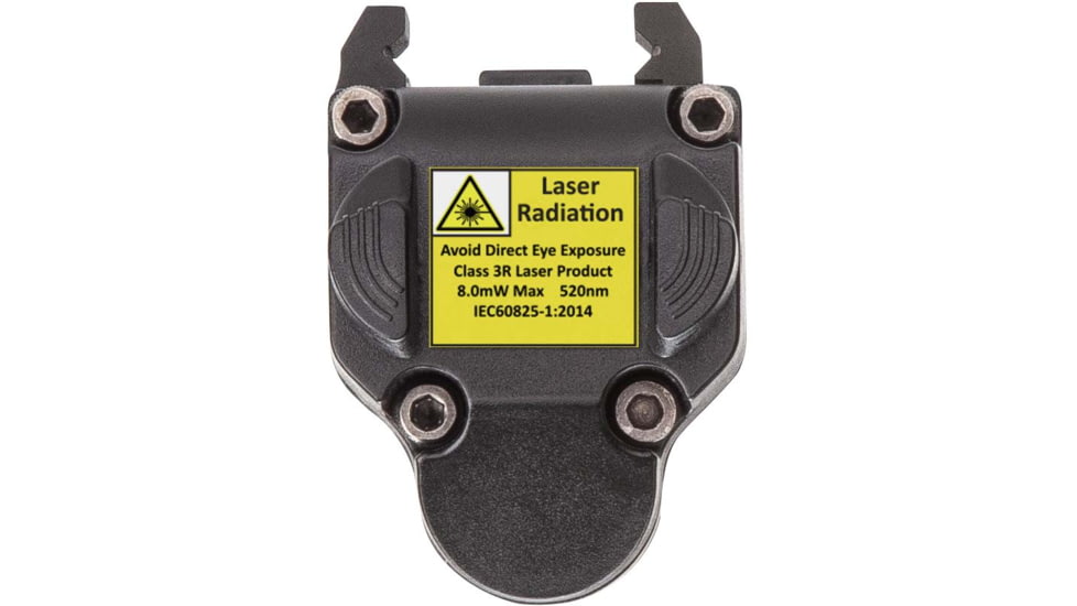 Subcompact Weapon, Black Anodized, 650 Lumens, White LED, Light w/ Green Laser