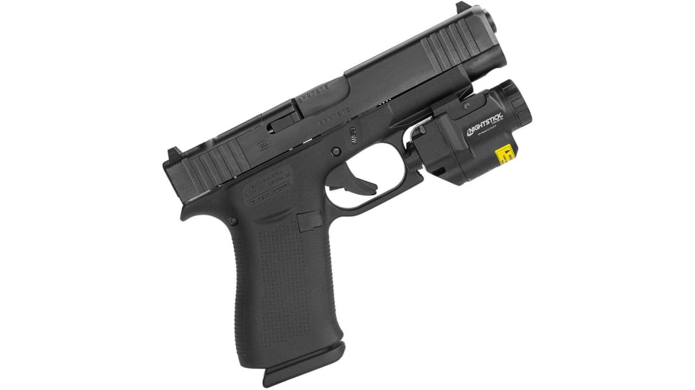 Subcompact Weapon, Black Anodized, 650 Lumens, White LED, Light w/ Green Laser