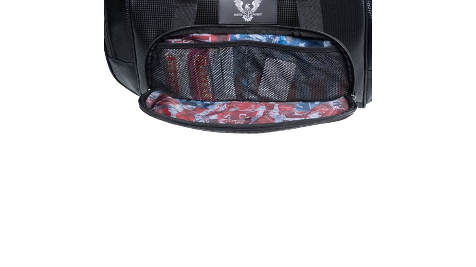 Subtle Patriot Cover Duffle Bag, Black, 18 x 14 x 6, SPGS19105
