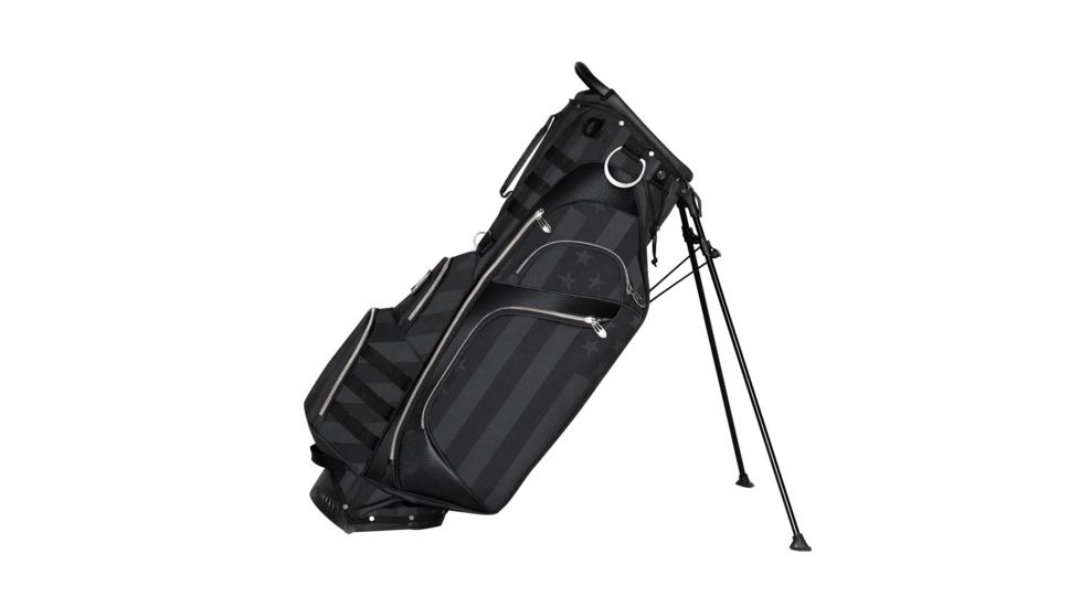 Subtle Patriot Covert Golf Stand Bag, Black, 10 x 15 x 37in, SPG019100