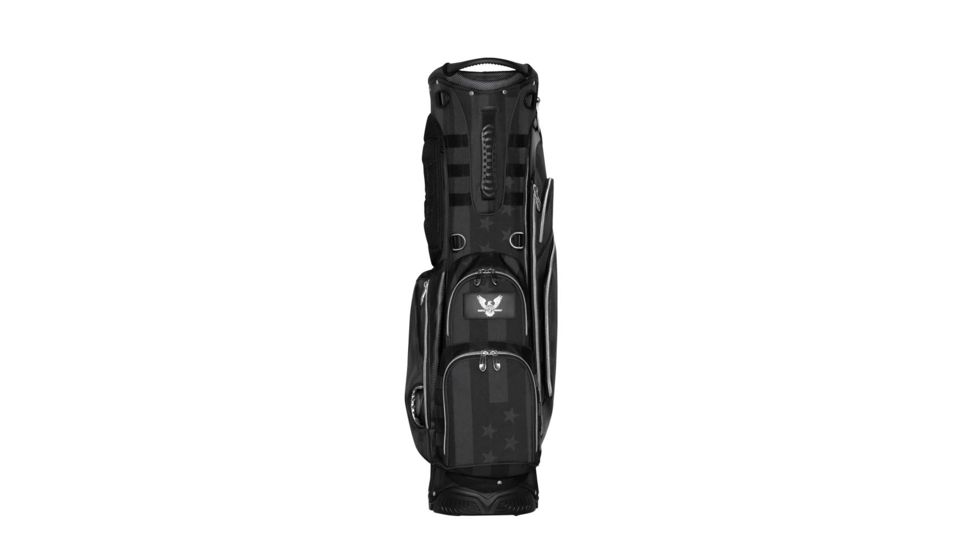 Subtle Patriot Covert Golf Stand Bag, Black, 10 x 15 x 37in, SPG019100
