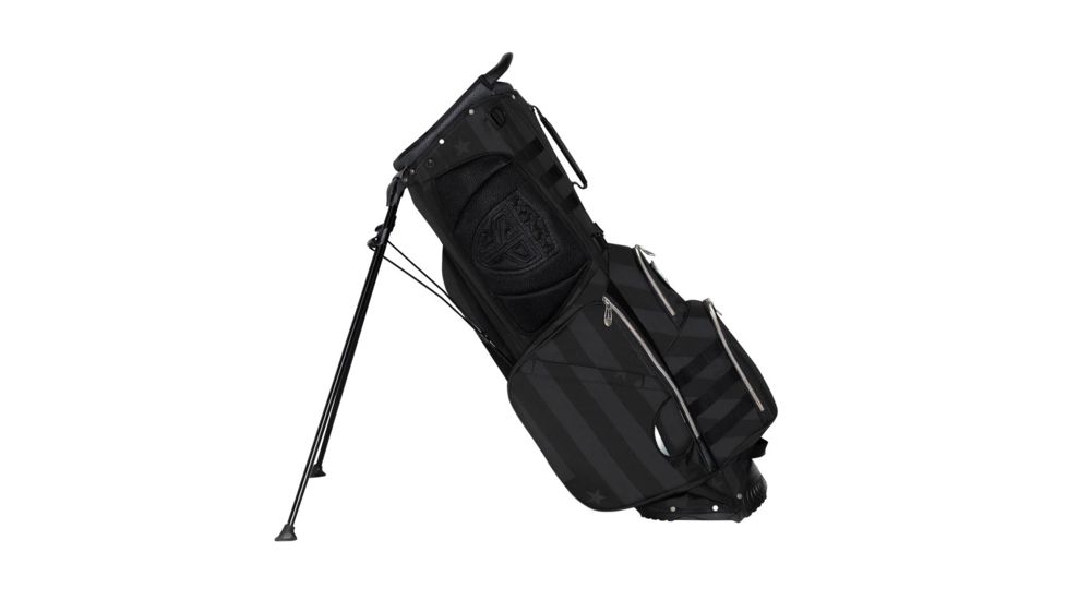 Subtle Patriot Covert Golf Stand Bag, Black, 10 x 15 x 37in, SPG019100