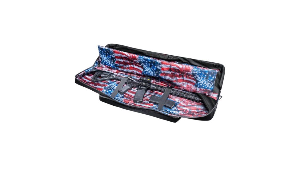 Subtle Patriot Covert Hybrid Rifle Bag, Black, 12 x 12 x 44, SPGU19108