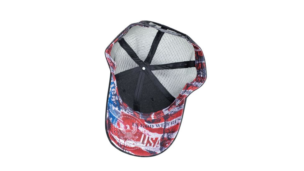 Subtle Patriot Covert Trucker Hat, Black, 10 x 10 x 6, SPAC19114
