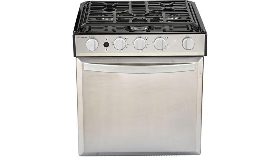 Suburban Mfg 1309.3653 Range 3 Brnr /Ss Piezo, Black, 3653A