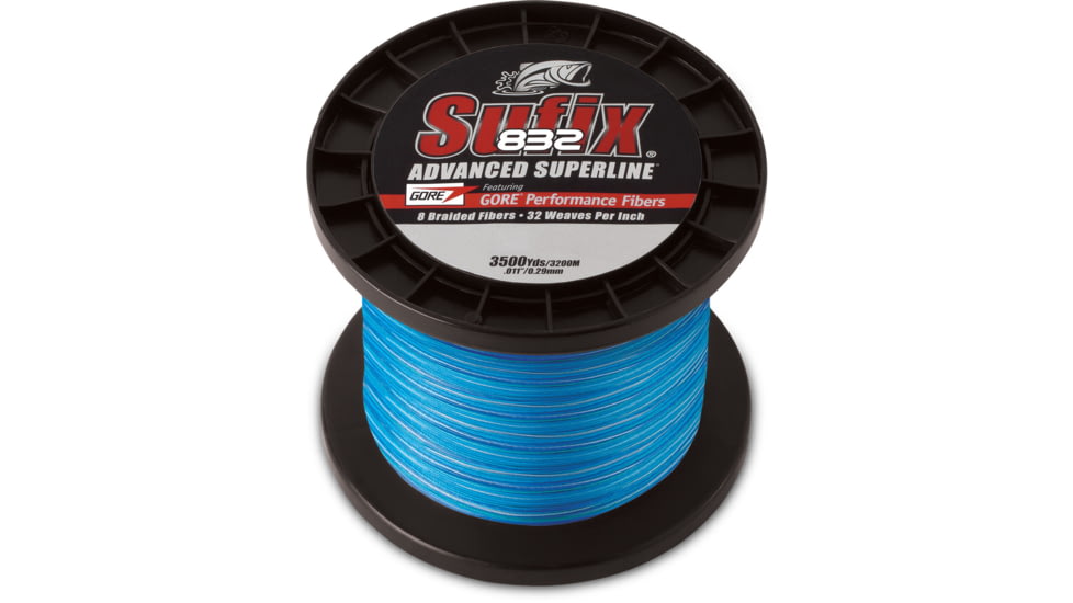 Sufix 832 Braid 30lb Line, Coastal Camo, 3500 Yds, 660-430CC