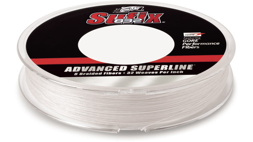 Sufix 832 Braid 65lb Line, Ghost, 150 Yds, 660-065GH