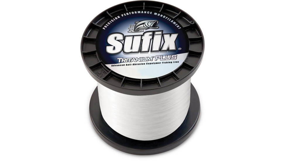 Sufix Tritanium Plus 100lb Line, Clear, 2405 Yds, 696-590