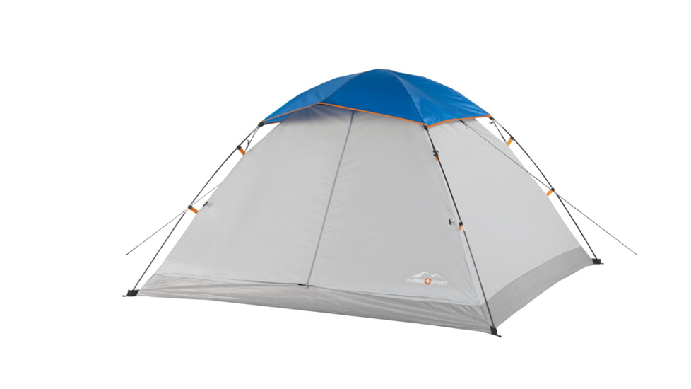 Suisse Sport 2 Pole Dome Tent, Gray, Blue, 3 Person, SS070748GB