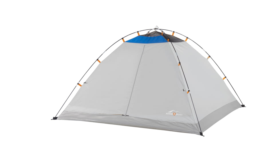 Suisse Sport 2 Pole Dome Tent, Gray, Blue, 3 Person, SS070748GB