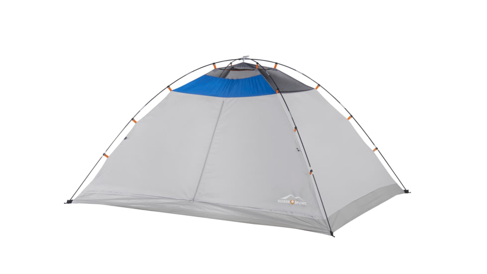 Suisse Sport 2 Pole Dome Tent, Gray, Blue, 4 Person, SS090752GO