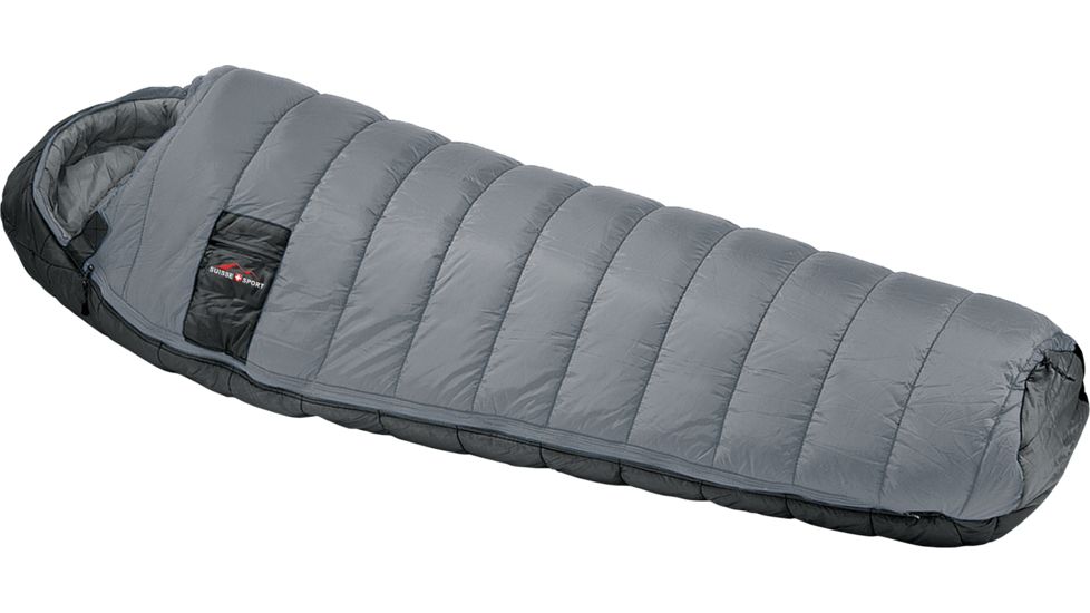 Suisse Sport K-2 Mummy Bag, Gray, 33x84x24 5MM8302C