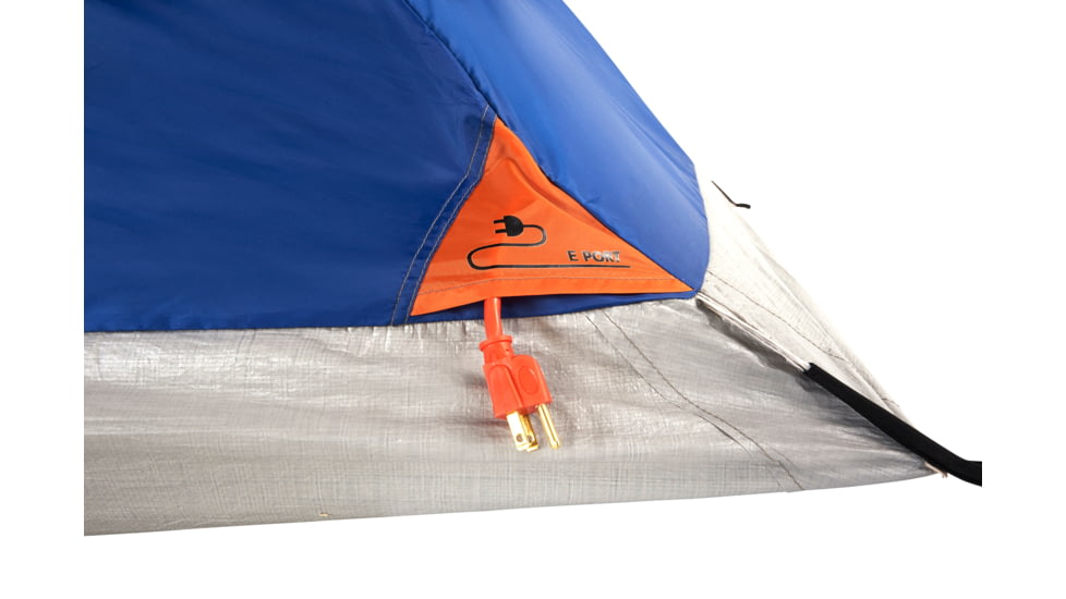 Suisse Sport Wyoming 3 Room Tent - 18ft X 10ft, Gray, Blue, Orange, 8 Person, MTB1810BCBG
