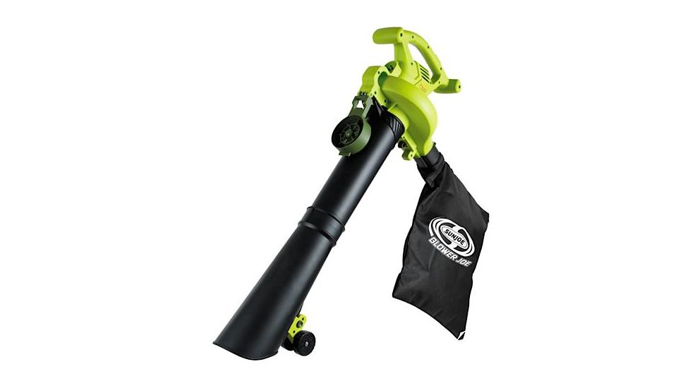Sun Joe 14-Amp Electric Blower/Vacuum/Mulcher, Green SBJ605E
