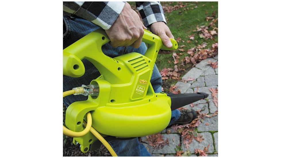 Sun Joe 14-Amp Electric Blower/Vacuum/Mulcher, Green SBJ605E